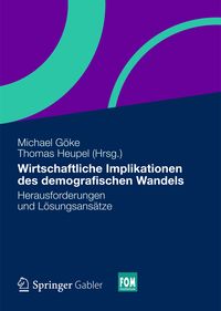Produktbild: Wirtschaftliche Implikationen des demografischen Wandels