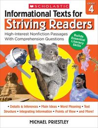 Produktbild: Informational Texts for Striving Readers: Grade 4