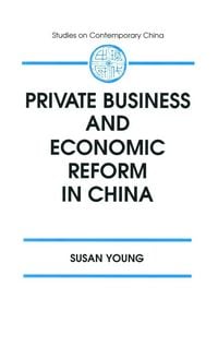 Produktbild: Private Business and Economic Reform in China