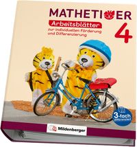 Produktbild: Mathetiger 4 - Arbeitsblätter zur individuellen Förderung und Differenzierung