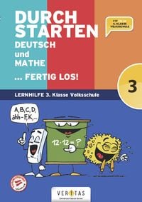 Produktbild: Durchstarten. Deutsch und Mathe... fertig los! 3. Klasse Volksschule