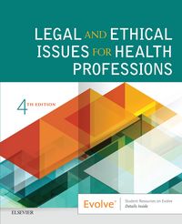 Produktbild: Legal and Ethical Issues for Health Professions E-Book