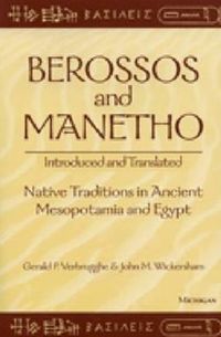 Produktbild: Berossos and Manetho, Introduced and Translated
