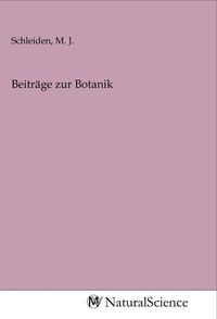 Produktbild: Beitr&auml;ge zur Botanik