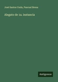 Produktbild: Alegato de 1a. instancia