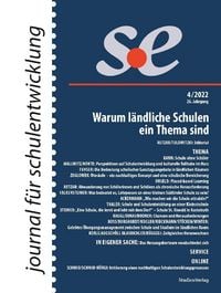 Produktbild: Journal f&uuml;r schulentwicklung 4/2022