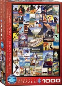 Produktbild: Puzzle 1000 Teile - Railroad Adventures