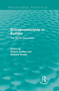 Produktbild: Entrepreneurship in Europe (Routledge Revivals)