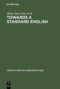 Produktbild: Towards a Standard English