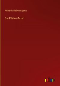 Produktbild: Die Pilatus-Acten