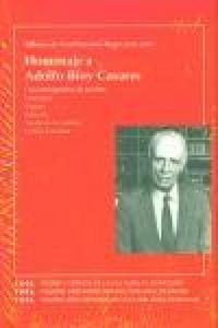 Produktbild: Homenaje a Adolfo Bioy Casares : una retrospectiva de su obra