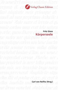 Produktbild: Giese, F: K&ouml;rperseele