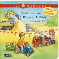 Bild vom Artikel Lesemäuschen: Erzähl mir von Bagger, Traktor, Feuerwehr vom Autor Annette Moser