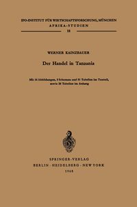 Produktbild: Der Handel in Tanzania