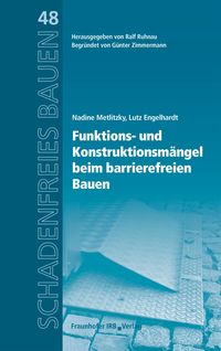 Produktbild: Barrierefreies Bauen - Funktions- und Konstruktionsm&auml;ngel.