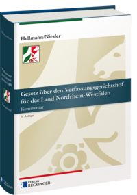 Produktbild: Gesetz &uuml;ber den Verfassungsgerichtshof f&uuml;r das Land Nordrhein-Westfalen