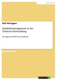 Produktbild: Qualit&auml;tsmanagement in der Software-Entwicklung