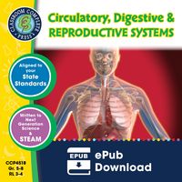 Produktbild: Circulatory, Digestive & Reproductive Systems Gr. 5-8