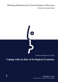 Produktbild: Coping with an Idea of Ecological Grammar