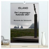 Produktbild: Island - Der Laugavegur-Kalender 2027 (hochwertiger Premium Wandkalender 2027 DIN A2 hoch), Kunstdruck in Hochglanz