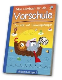 Produktbild: Vorschulbuch ABC, Schwungübungen, Wörter