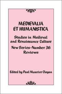 Produktbild: Medievalia et Humanistica, No. 36