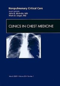 Produktbild: Nonpulmonary Critical Care, an Issue of Clinics in Chest Medicine