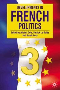 Produktbild: Developments in French Politics 3