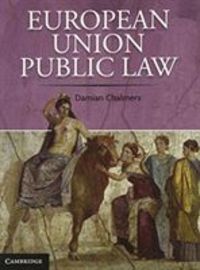 Produktbild: Chalmers, D: European Union Public Law