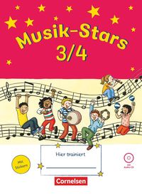 Bild vom Artikel Musik-Stars - Grundwissen 3./4. Schuljahr - Übungsheft mit Lösungen und Audio-CD vom Autor Solveig Wezel