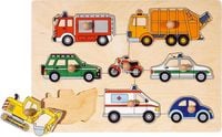 Produktbild: Steckpuzzle Verkehrsmittel