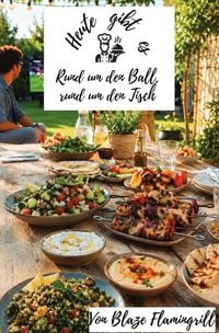 Produktbild: Heute gibt es - Rund um den Ball, rund um den Tisch