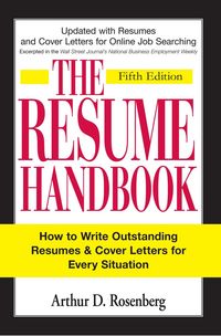 Produktbild: The Resume Handbook