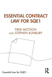 Produktbild: Essential Contract Law for SQE1