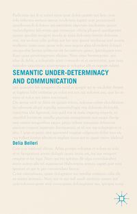 Produktbild: Semantic Under-determinacy and Communication