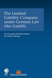 Produktbild: The Limited Liability Company under German Law (the GmbH)