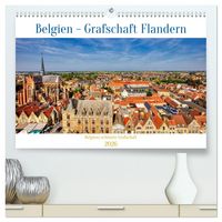 Produktbild: Belgien - Grafschaft Flandern (hochwertiger Premium Wandkalender 2026 DIN A2 quer), Kunstdruck in Hochglanz