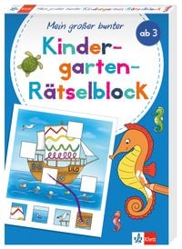 Produktbild Klett Mein großer bunter Kindergarten-Rätselblock