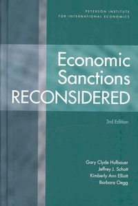Produktbild: Hufbauer, G: Economic Sanctions Reconsidered 3e