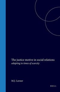 Produktbild: The Justice Motive in Social Relations