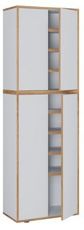 Produktbild: XL Holz Gro&szlig;er Schuhschrank Schuhkommode Salia B60