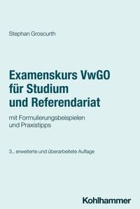 Produktbild: Examenskurs VwGO f&uuml;r Studium und Referendariat