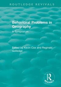 Produktbild: Routledge Revivals: Behavioral Problems in Geography (1969)