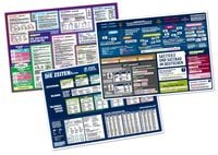 Produktbild: mindmemo Lernposter 3er Set - Deutsche ZEITEN + WORTARTEN + SATZBAU lernen Grammatik verst&auml;ndlich erkl&auml;rt Grundwissen Lernhilfe Zusammenfassung 3x Lern&uuml;bersicht DIN A2