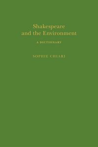 Produktbild: Shakespeare and the Environment: A Dictionary