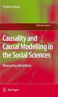 Produktbild: Causality and Causal Modelling in the Social Sciences