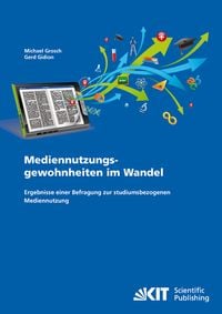 Produktbild: Mediennutzungsgewohnheiten im Wandel : Ergebnisse einer Befragung zur studiumsbezogenen Mediennutzung