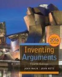 Produktbild: Inventing Arguments, 2016 MLA Update (with APA 2019 Update Card)