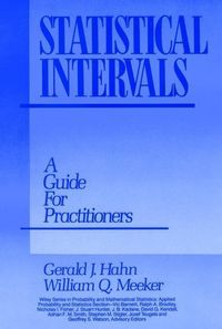 Produktbild: Statistical Intervals
