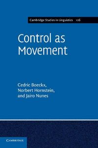 Produktbild: Control as Movement
